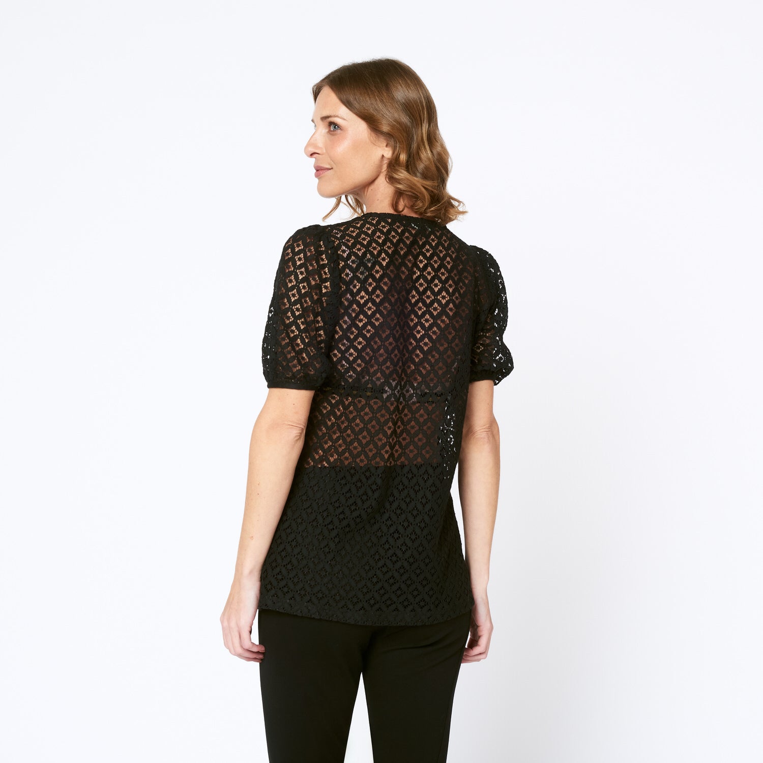 Polo Fabiola Negro