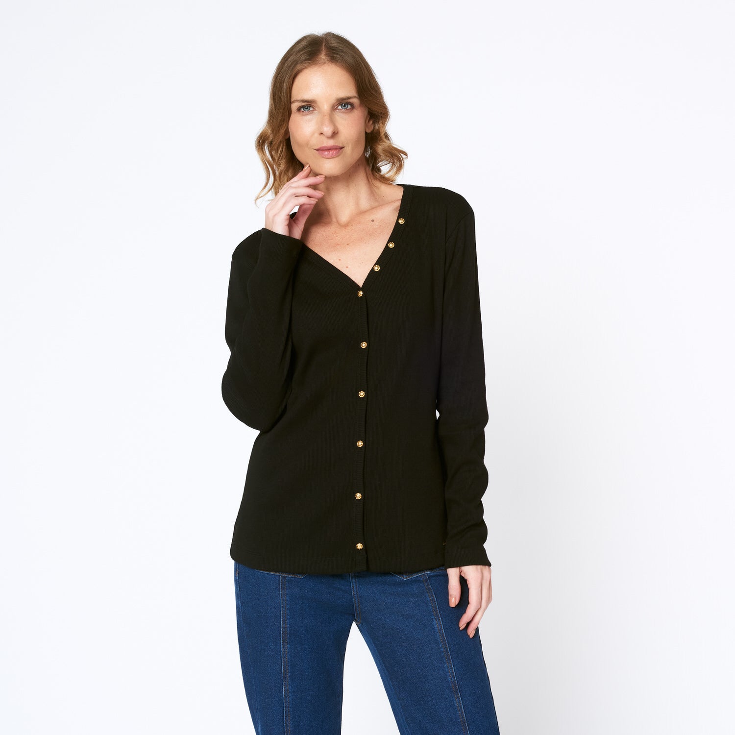 Polo Gina Negro