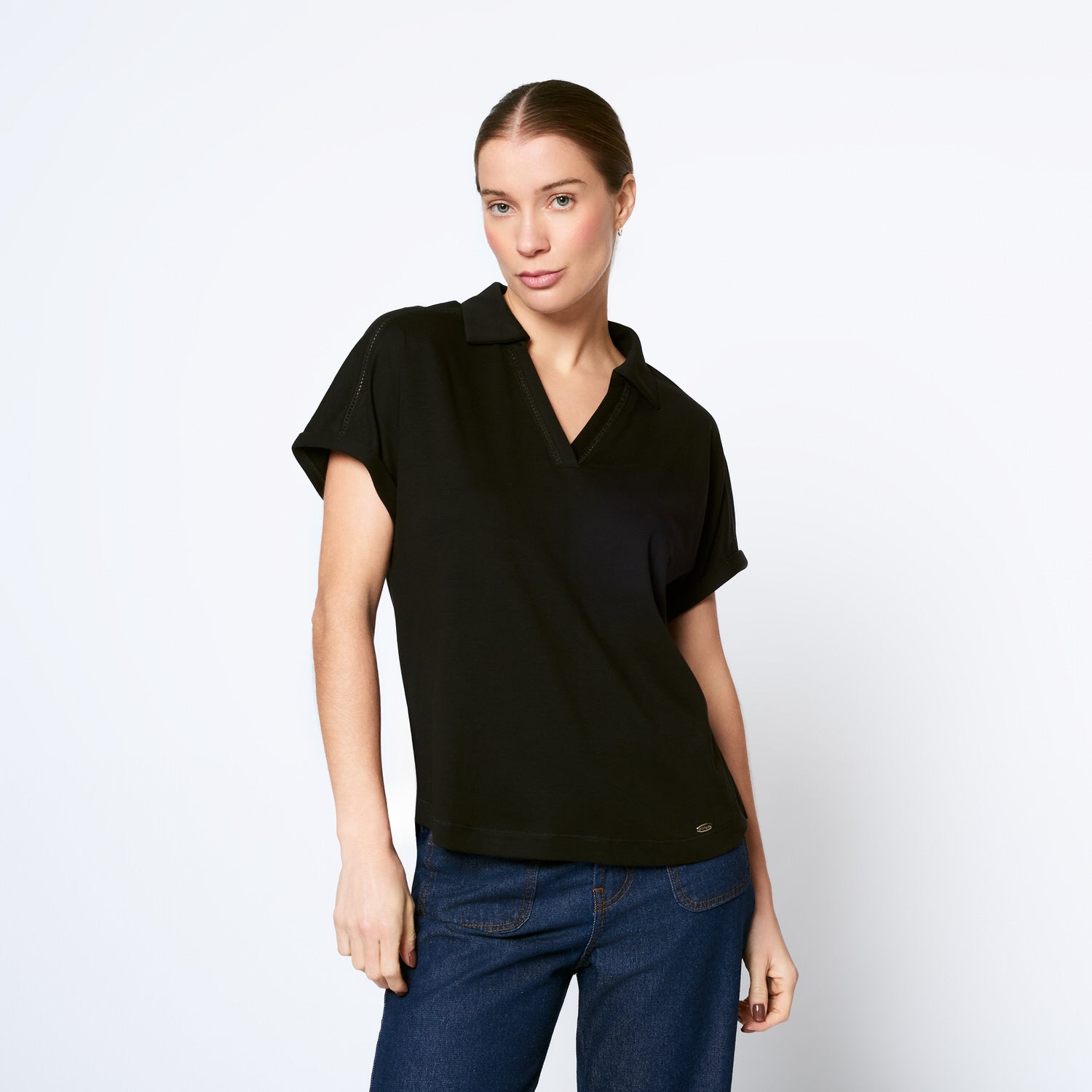 Polo Julissa Negro