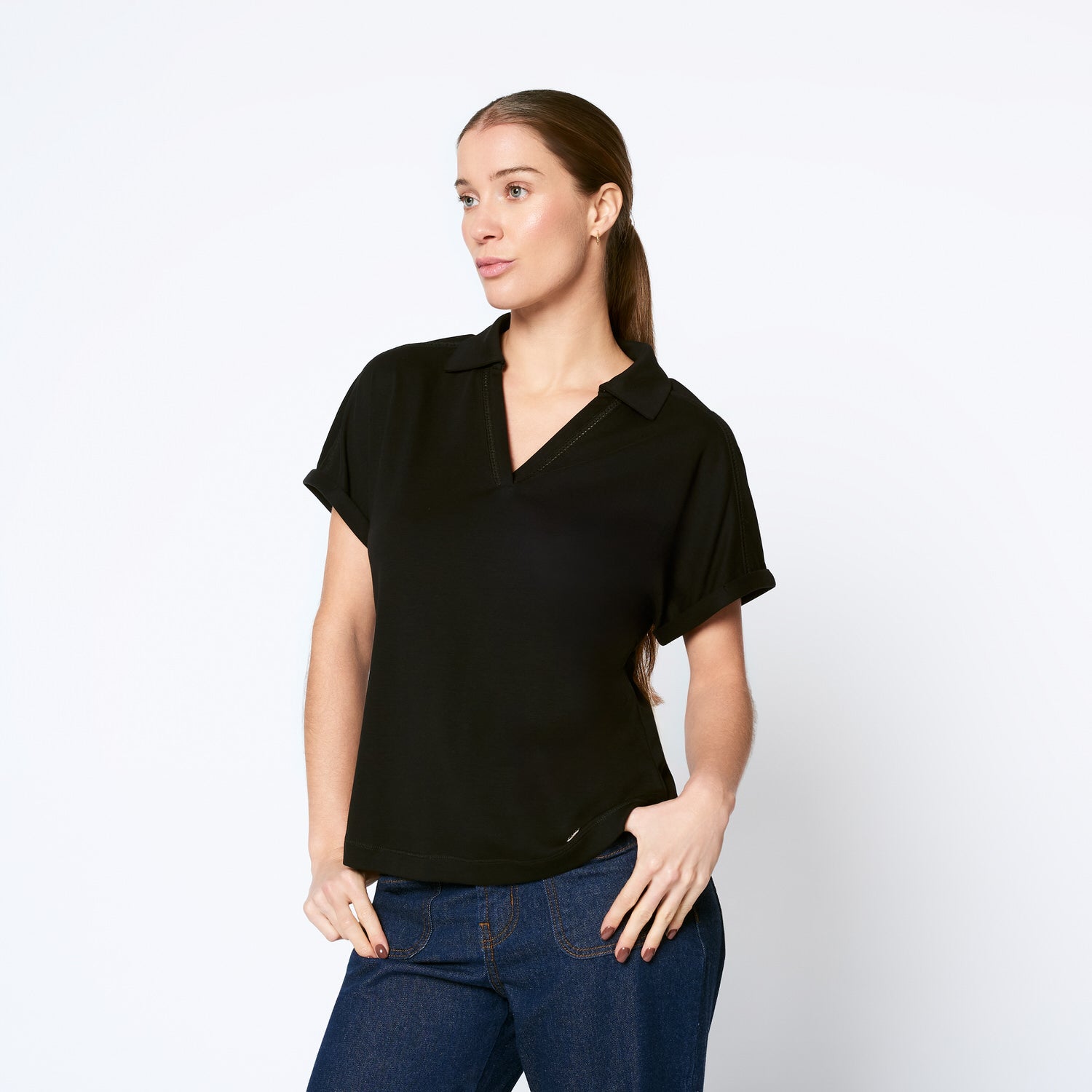 Polo Julissa Negro