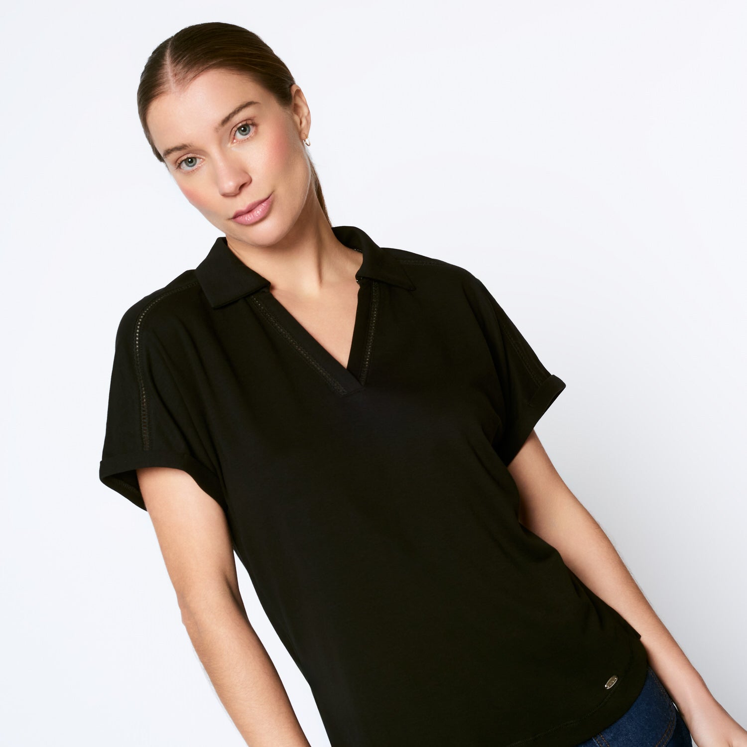 Polo Julissa Negro