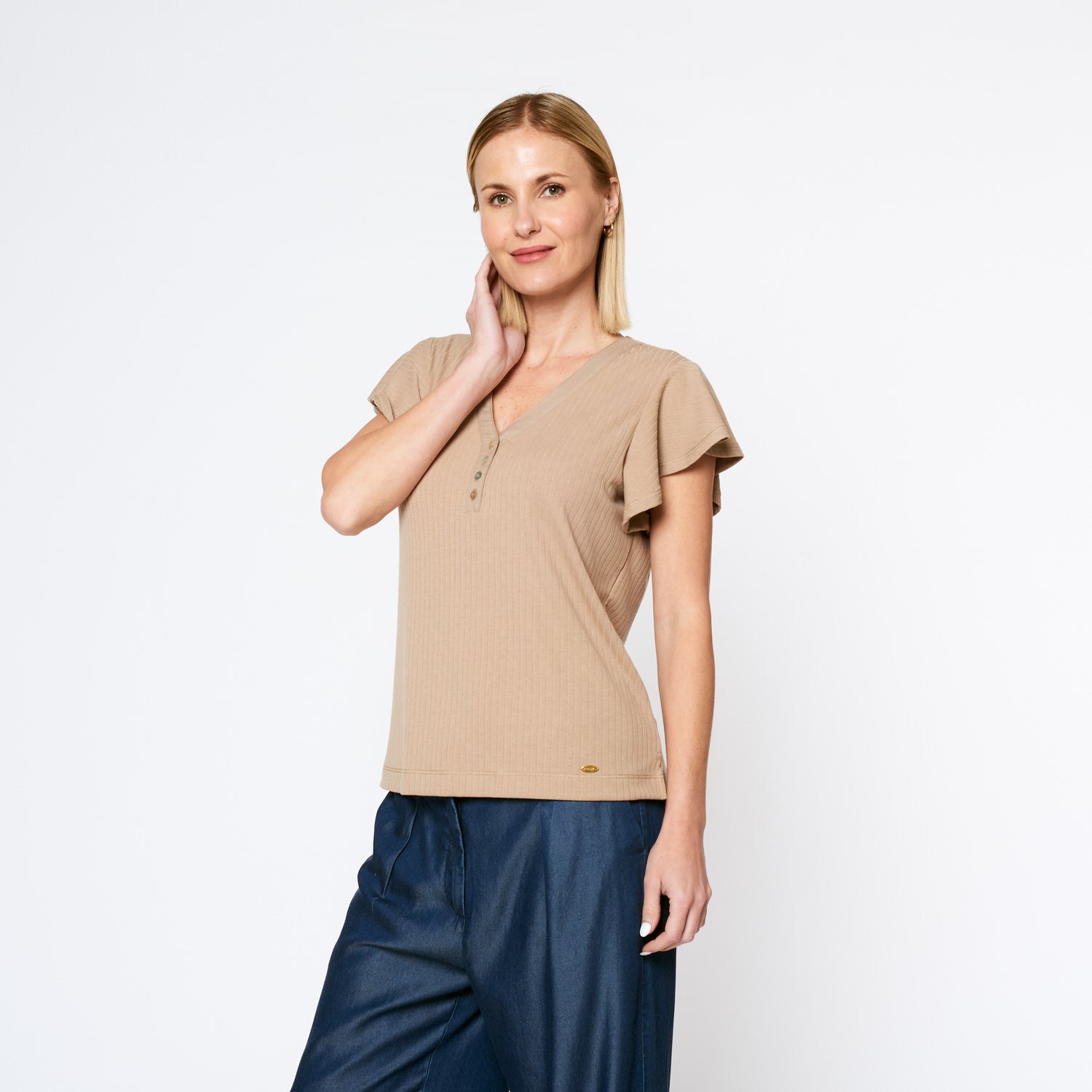 Polo Lorena Beige