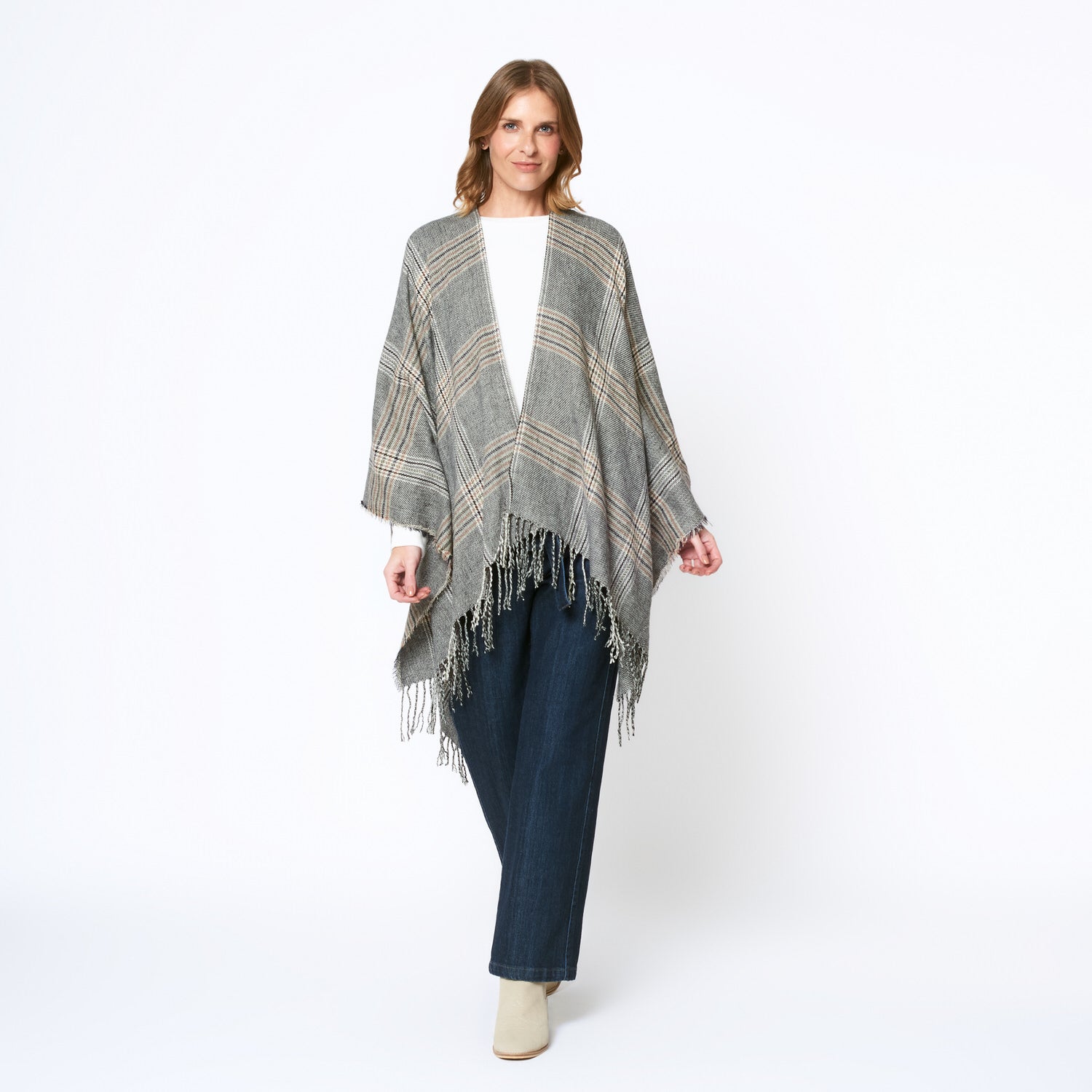 Poncho Paloma Print 2