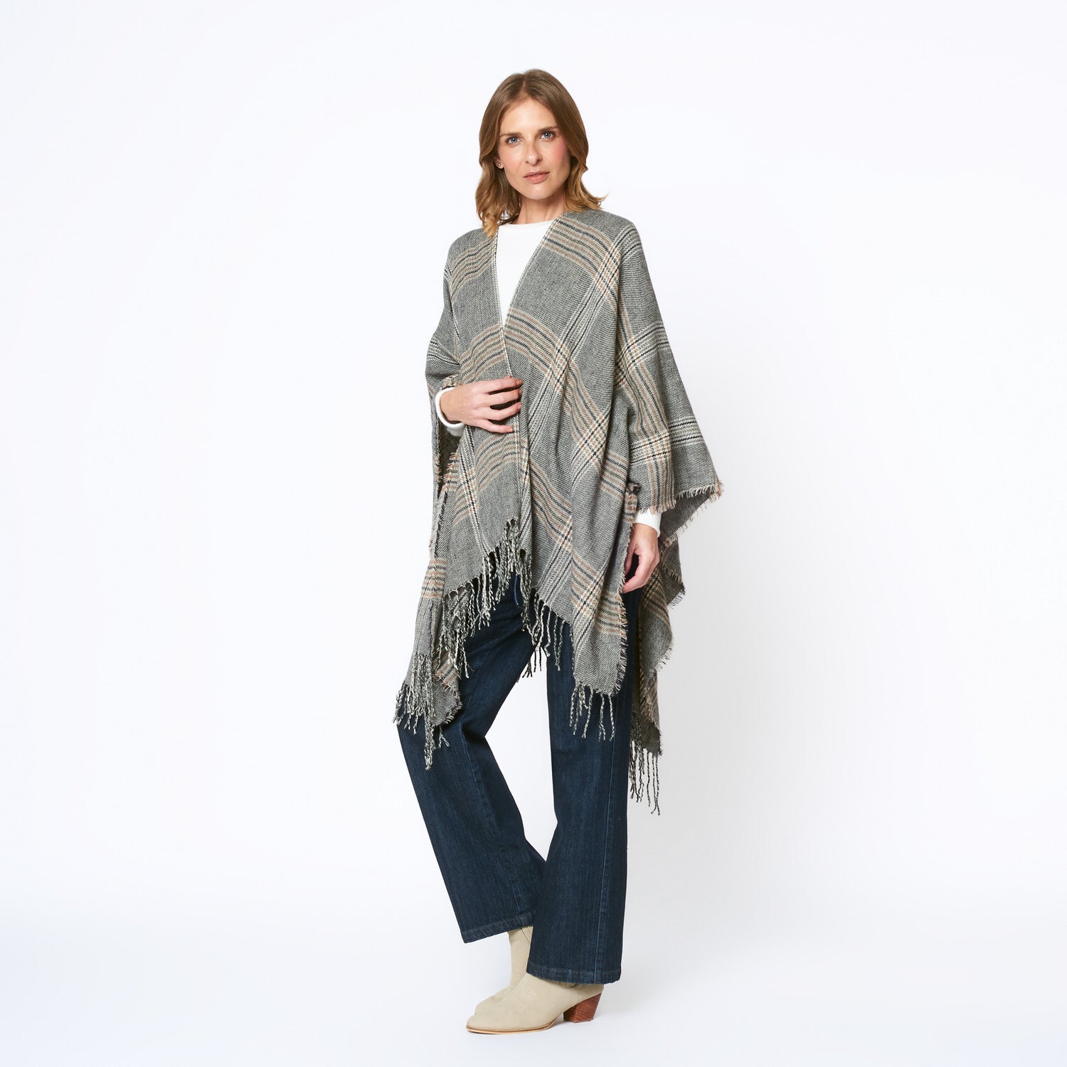 Poncho Paloma Print 2