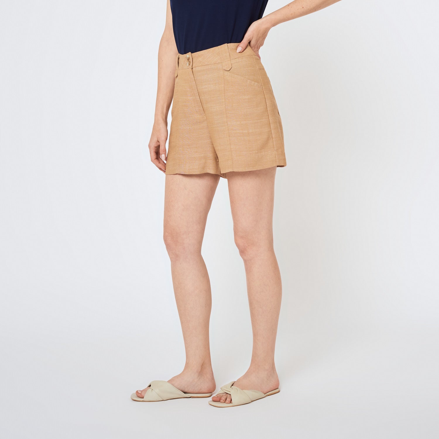 Short Jeanna Beige