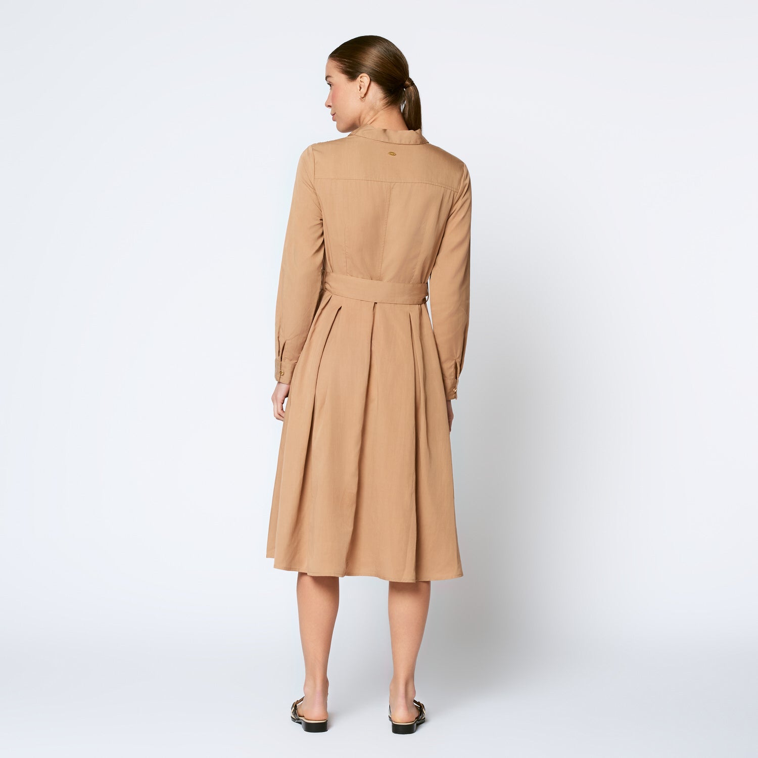 Vestido Hudson Camel