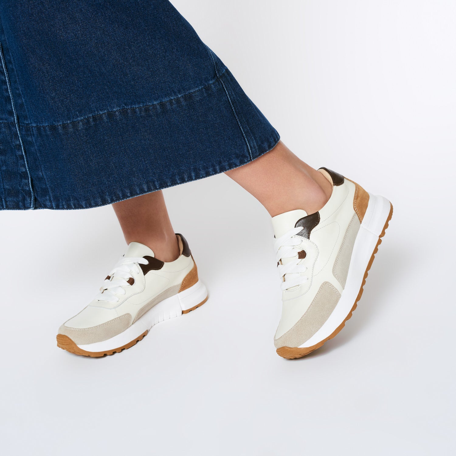 Zapatilla Trina Hueso